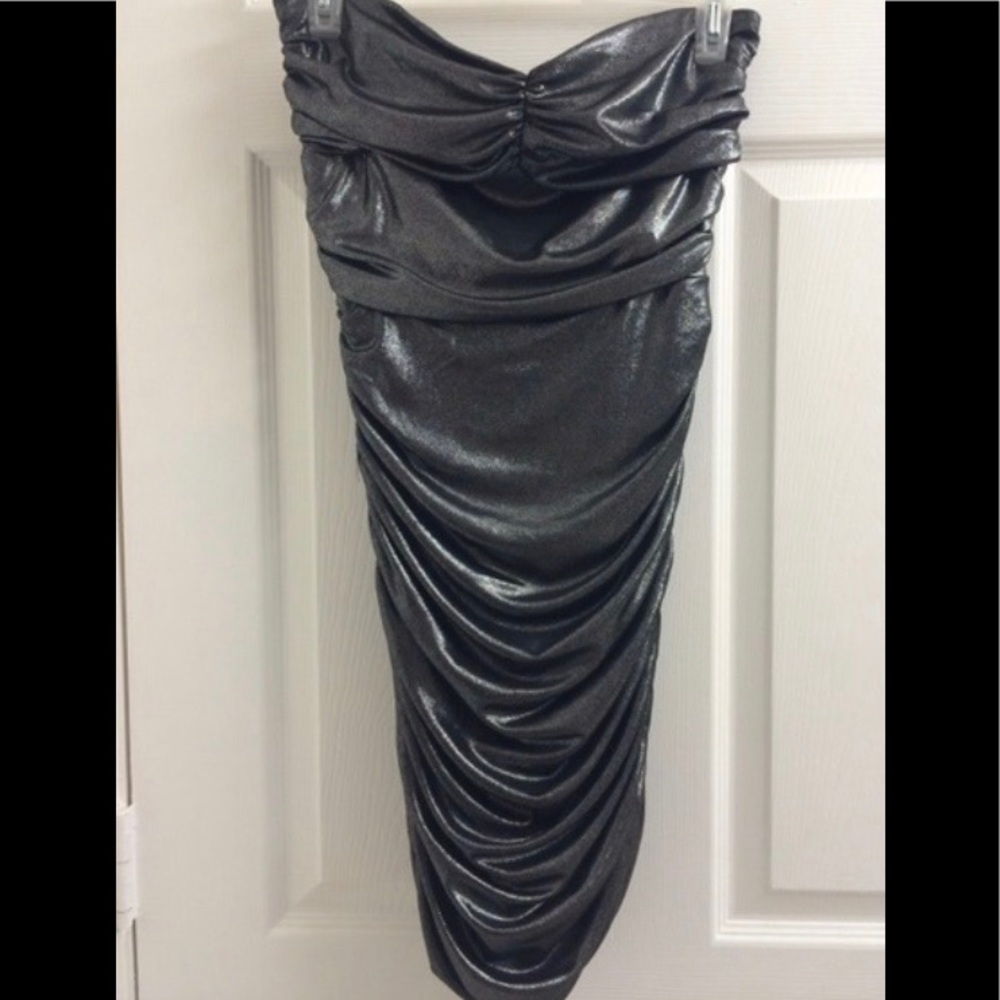 NWOT Forever 21 Sparkle Glitter Strapless Dress